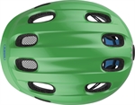 Abus Smiley 2.1 Sparkling Green Mips LED lampa | Grön cykelhjälm till barn och bebis
